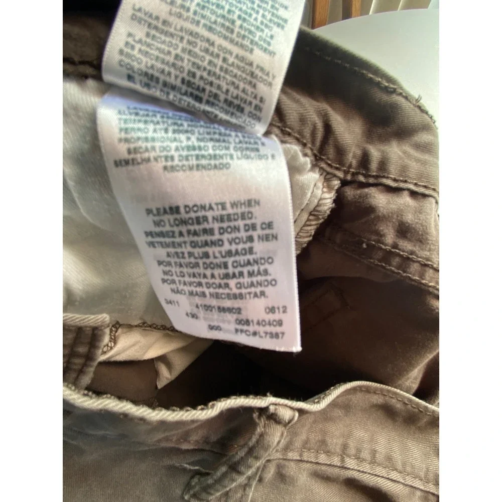 Levis 514 Straight Fit Pants Mens 36x34 Brown Cotton Casual Trousers 514-0612